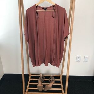 Forever 21 Dusty Rose Cardigan